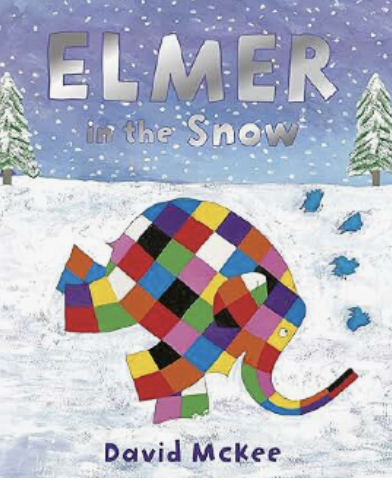 Elmer in the Snow